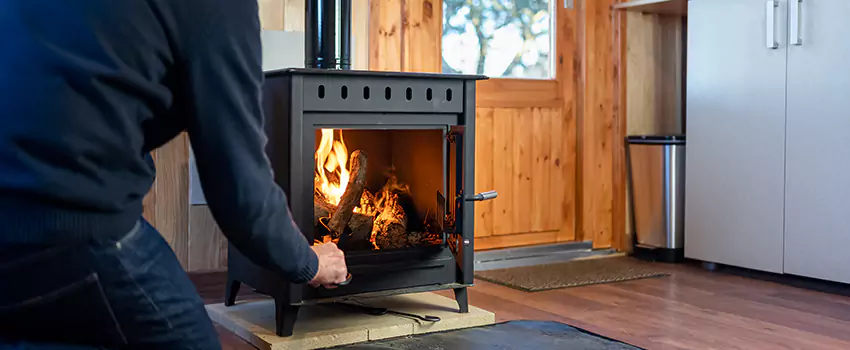 Open Hearth Wood Fireplace Installation in Bridgeport, CT