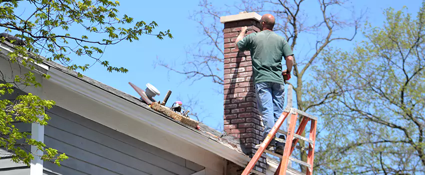 Vinyl and PVC Chimney Flashing Installation in Bridgeport, CT