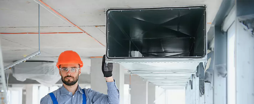 Clogged Air Duct Cleaning and Sanitizing in Bridgeport, CT