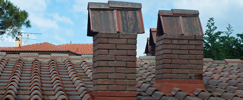 Chimney Maintenance for Cracked Tiles in Bridgeport, Connecticut